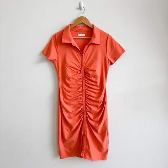 BABATON • Greenpoint Contour Dress in Citrine Orange - Picture 4 of 14